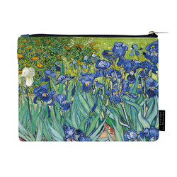 EDITIONS DU DESASTRE Le Musée - Pochette Plate MM - Van Gogh - Iris 20x15cm