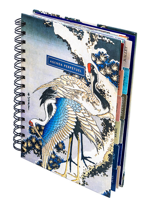 EDITIONS DU DESASTRE Le Musée - Agenda perpetuel - Grues 15x21cm 230g 100g