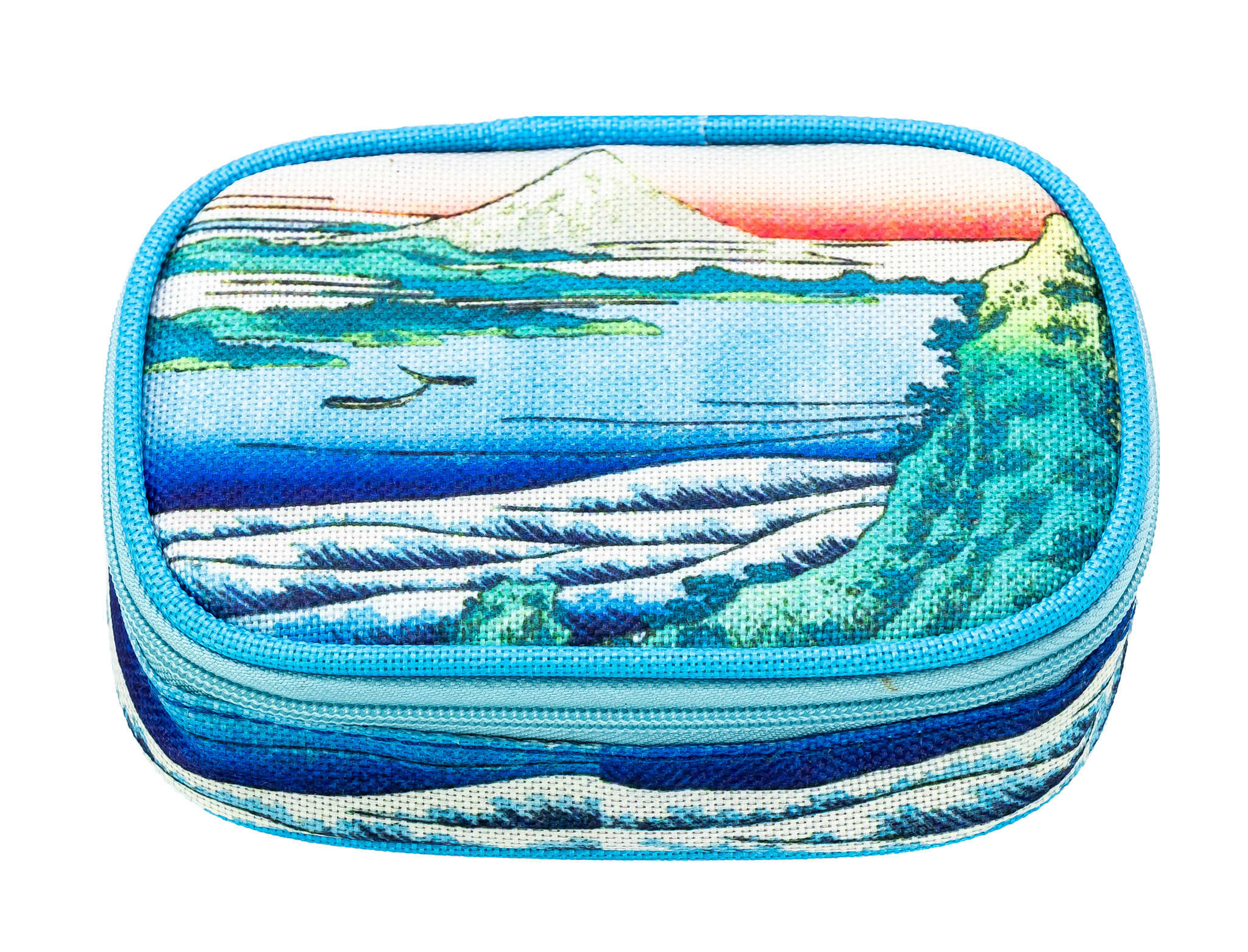 EDITIONS DU DESASTRE Le Musée - Pilulier rect - Akahito - Montagne 11x8,5x3cm