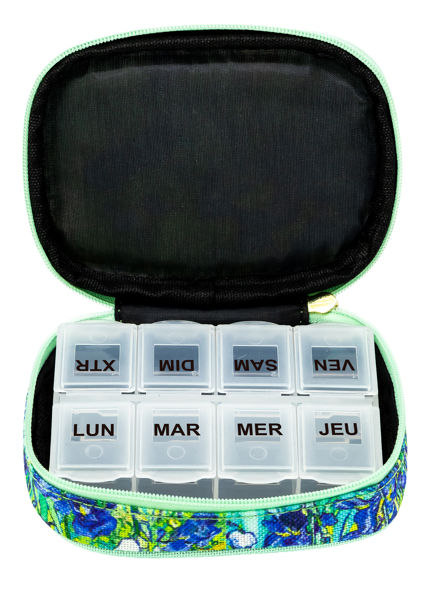 EDITIONS DU DESASTRE Le Musée - Pilulier rect - Van Gogh - Iris 11x8,5x3cm