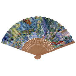 EDITIONS DU DESASTRE Le Musée - Eventail - Cross - Jardin 37x20cm