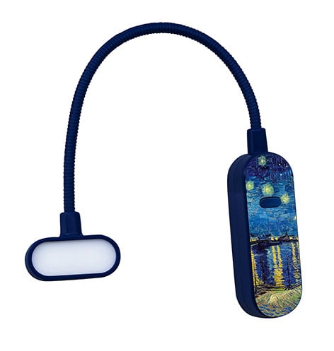 EDITIONS DU DESASTRE Le Musée - Lampe de lecture à clipser - Van Gogh - Nuit