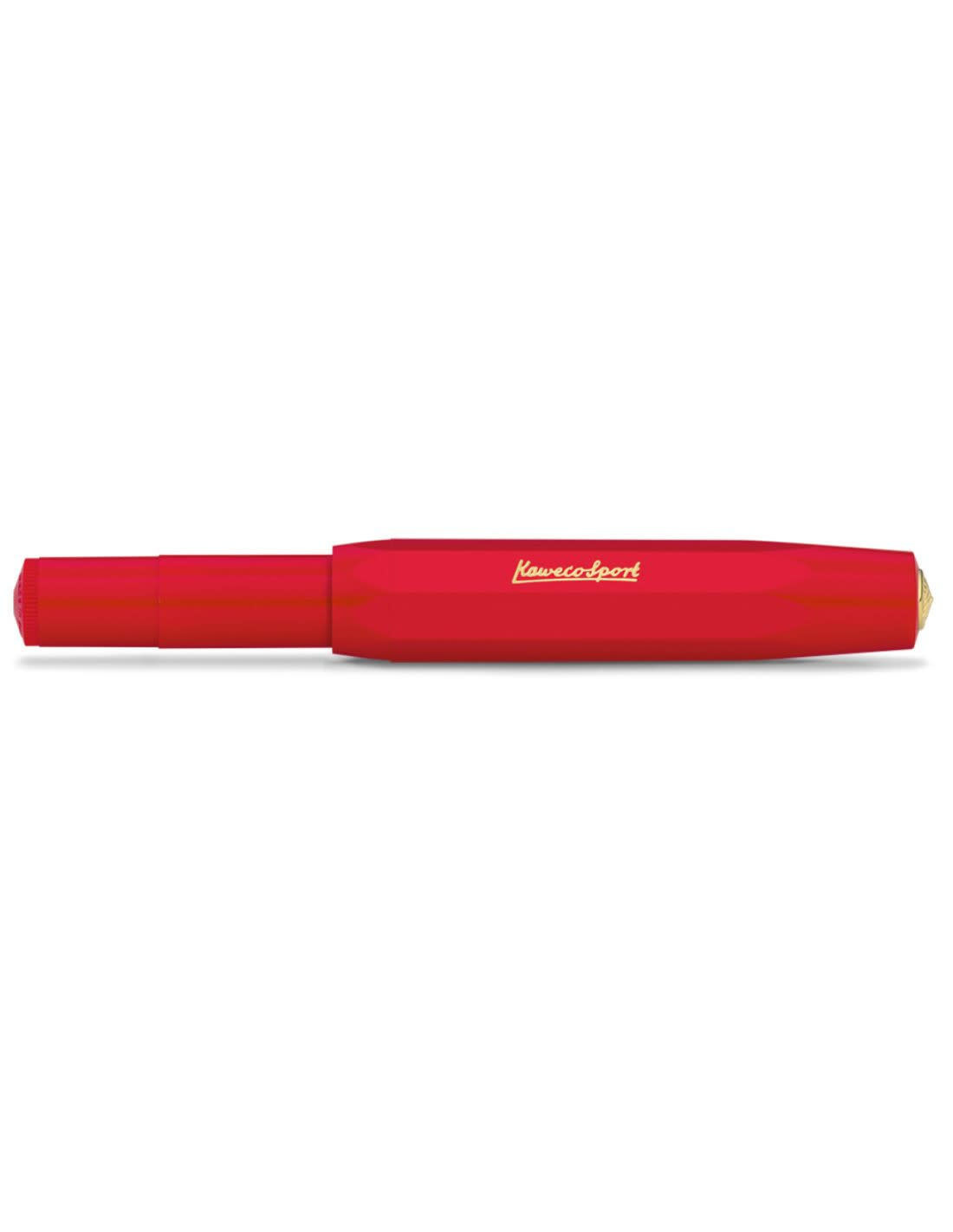 KAWECO Classic Sport Stylo Plume Red B