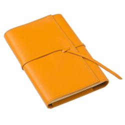 Carnet à Lacet A5 Nomade Moutarde