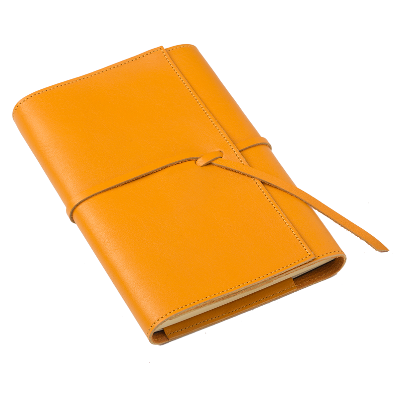 Carnet à Lacet A5 Nomade Moutarde