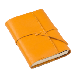 Carnet Croquis à Lacet Nomade Moutarde 16.5x12cm