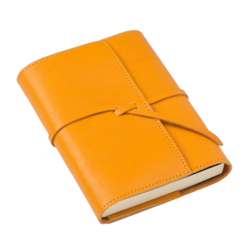 Carnet Croquis à Lacet Nomade Moutarde 16.5x12cm