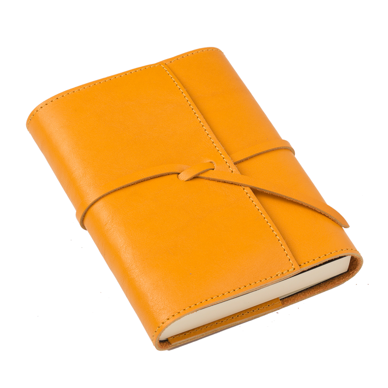 Carnet Croquis à Lacet Nomade Moutarde 16.5x12cm