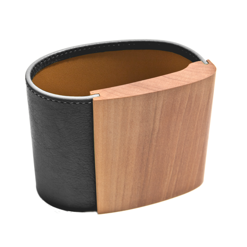 Pot à stylos Bamako Noir 11x6.5x9cm