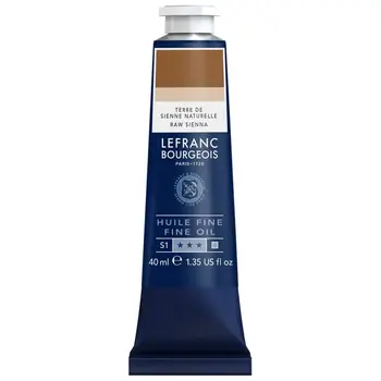 LEFRANC BOURGEOIS Huile Fine Couleur 40Ml Tbe Terre De Sienne Naturelle