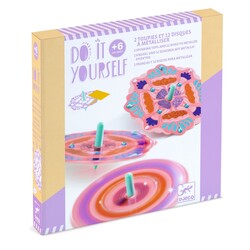 DJECO Do It Yourself - Flower Power Toupies