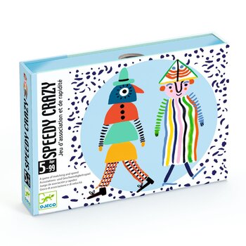 DJECO Jeux de Cartes - Speedy Crazy