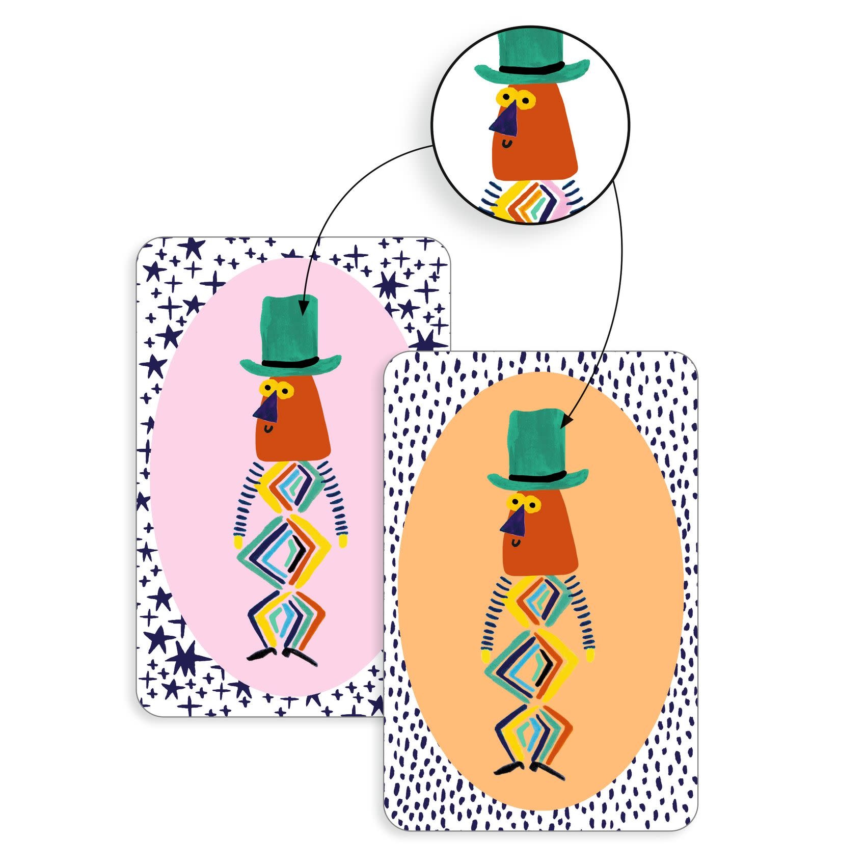 DJECO Jeux de Cartes - Speedy Crazy