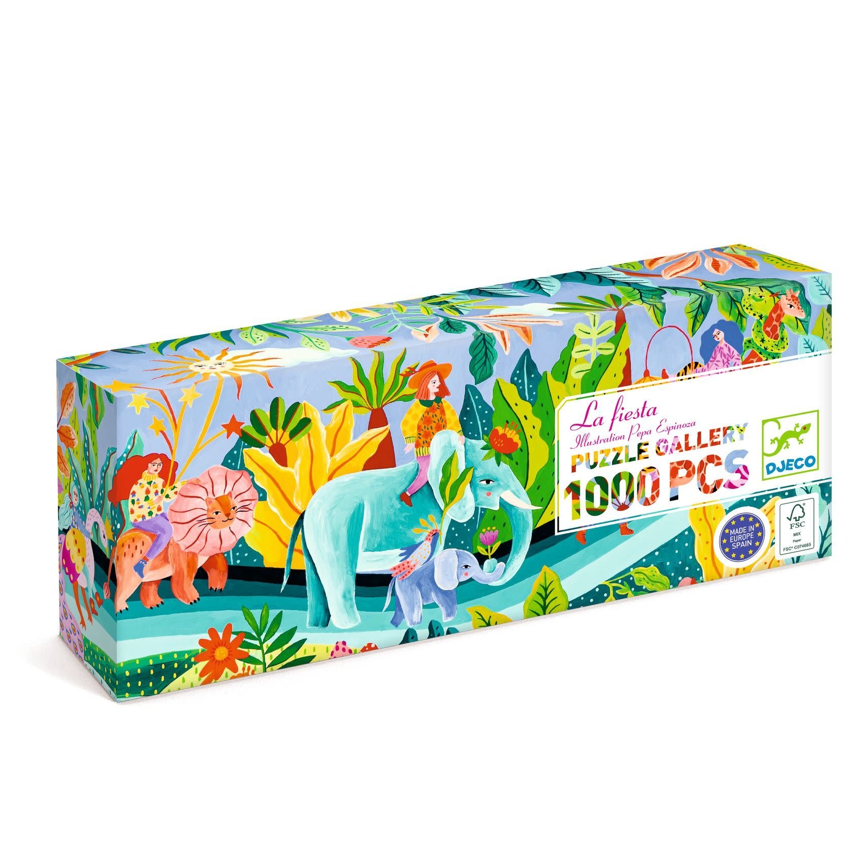 DJECO Puzzle La fiesta - 1000 pcs