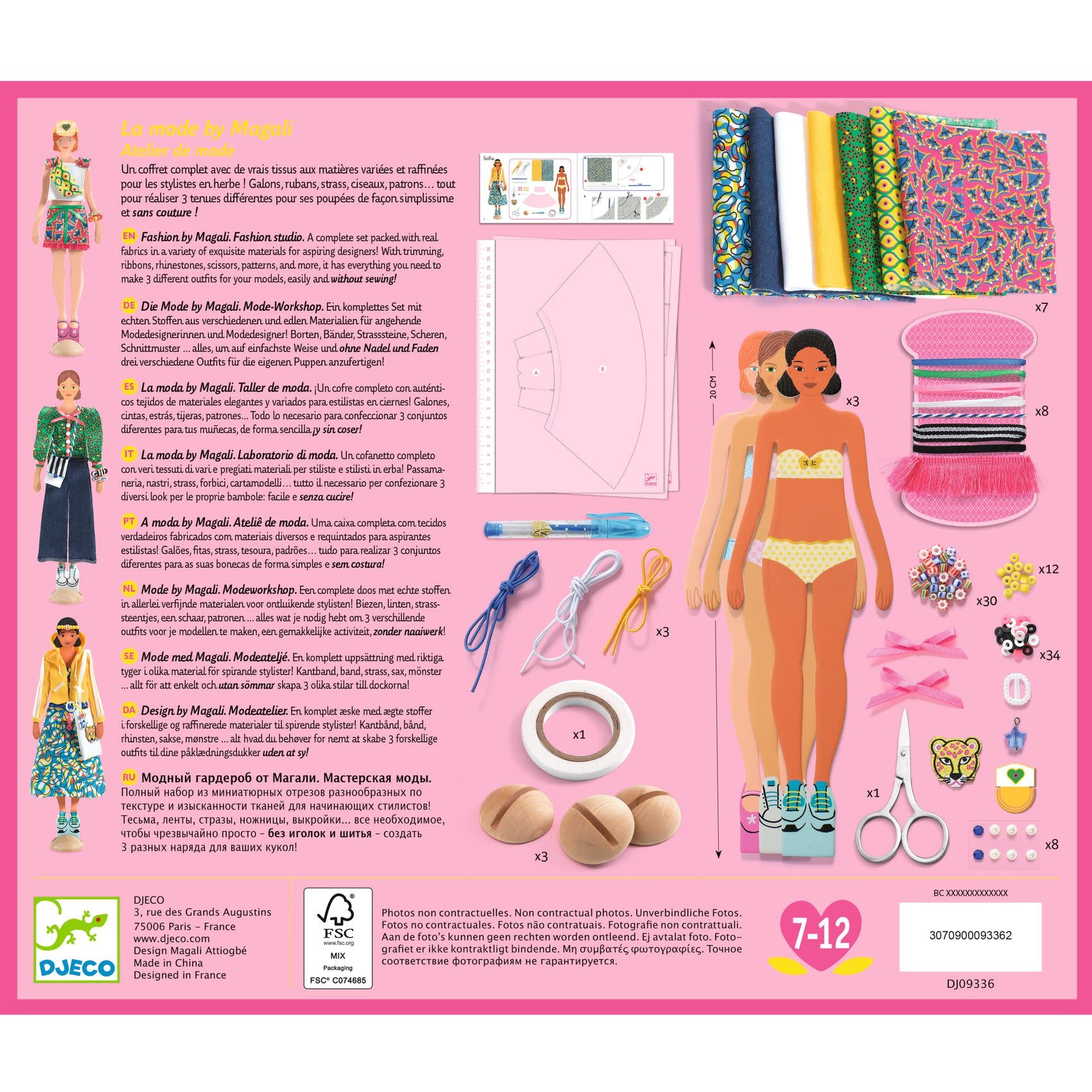 DJECO Les Plus Grands - Ateliers La Mode By Magali Attiogbé