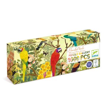 DJECO Puzzle Gallery Peaceful birds - 1000 pcs