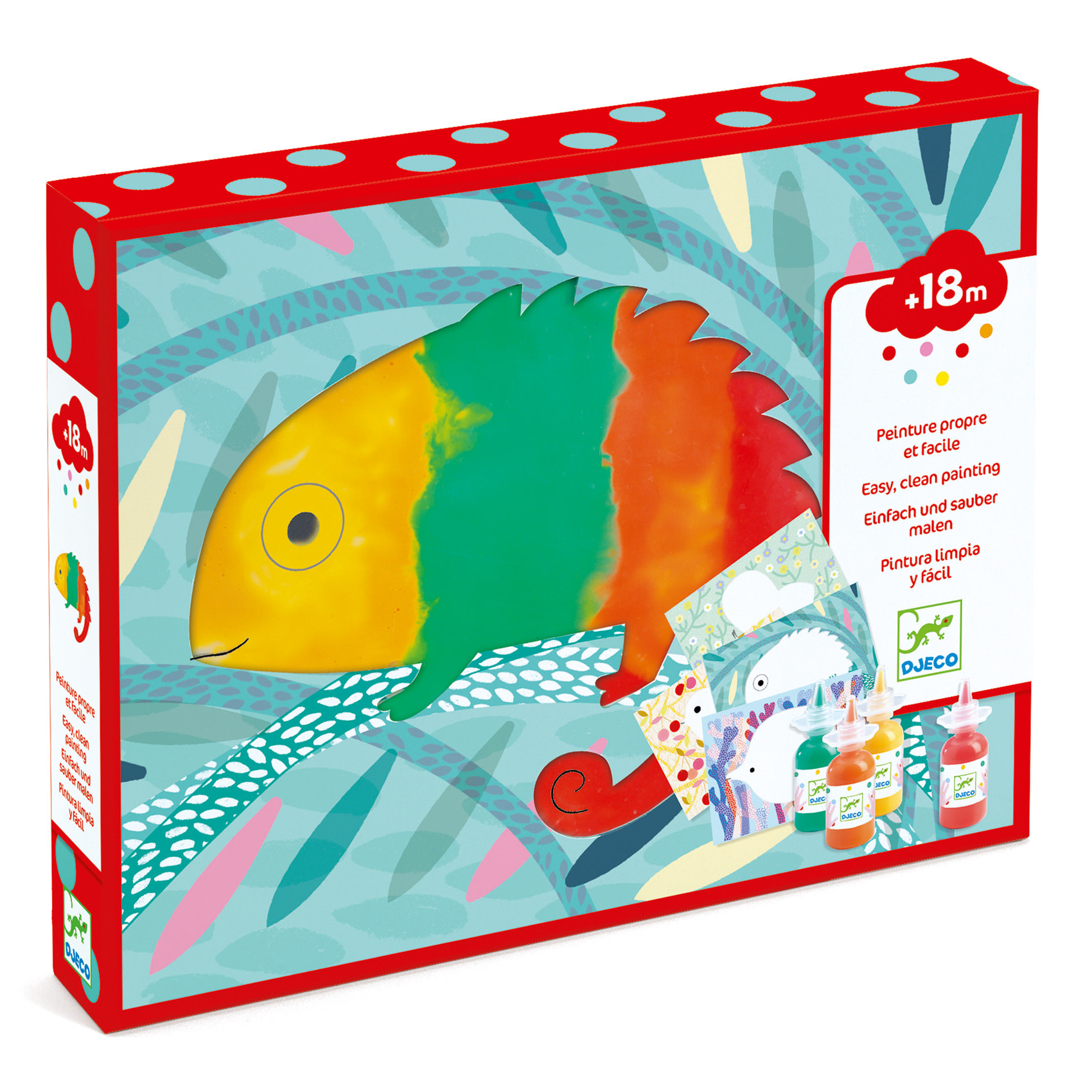 DJECO Les Petits - Peintures Petite Barbouille