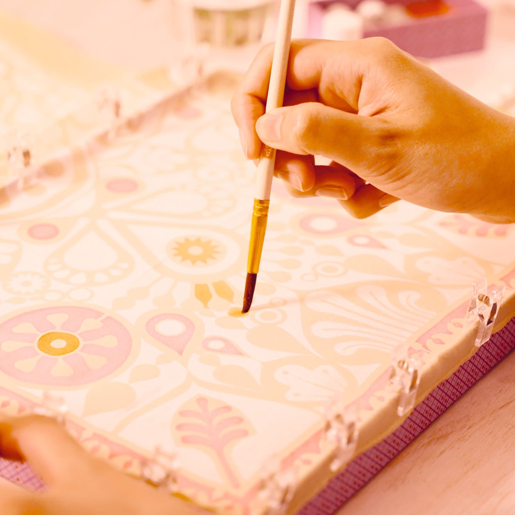 DJECO Atelier 11, Peinture sur Soie