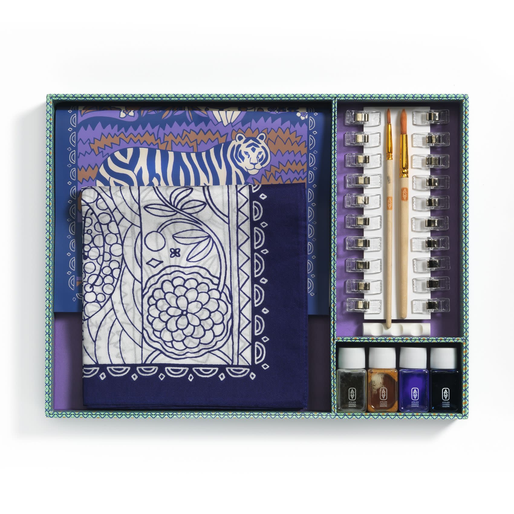 DJECO Atelier 10, Peinture sur Soie