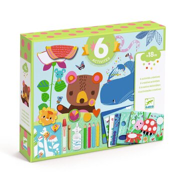DJECO Coffret  Multi Activites La Souris Et Ses Amis