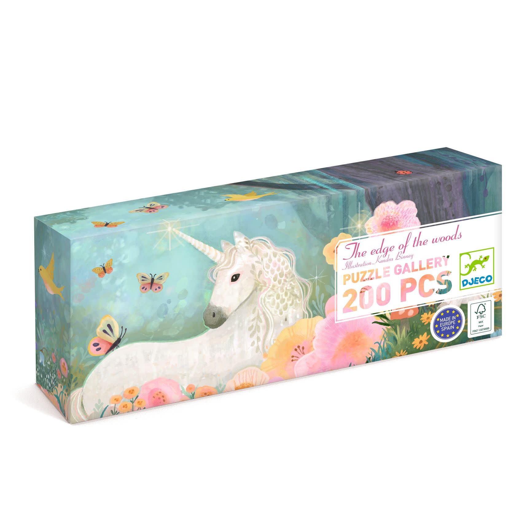 DJECO Puzzles Gallery The Edge of the Woods - 200 pcs