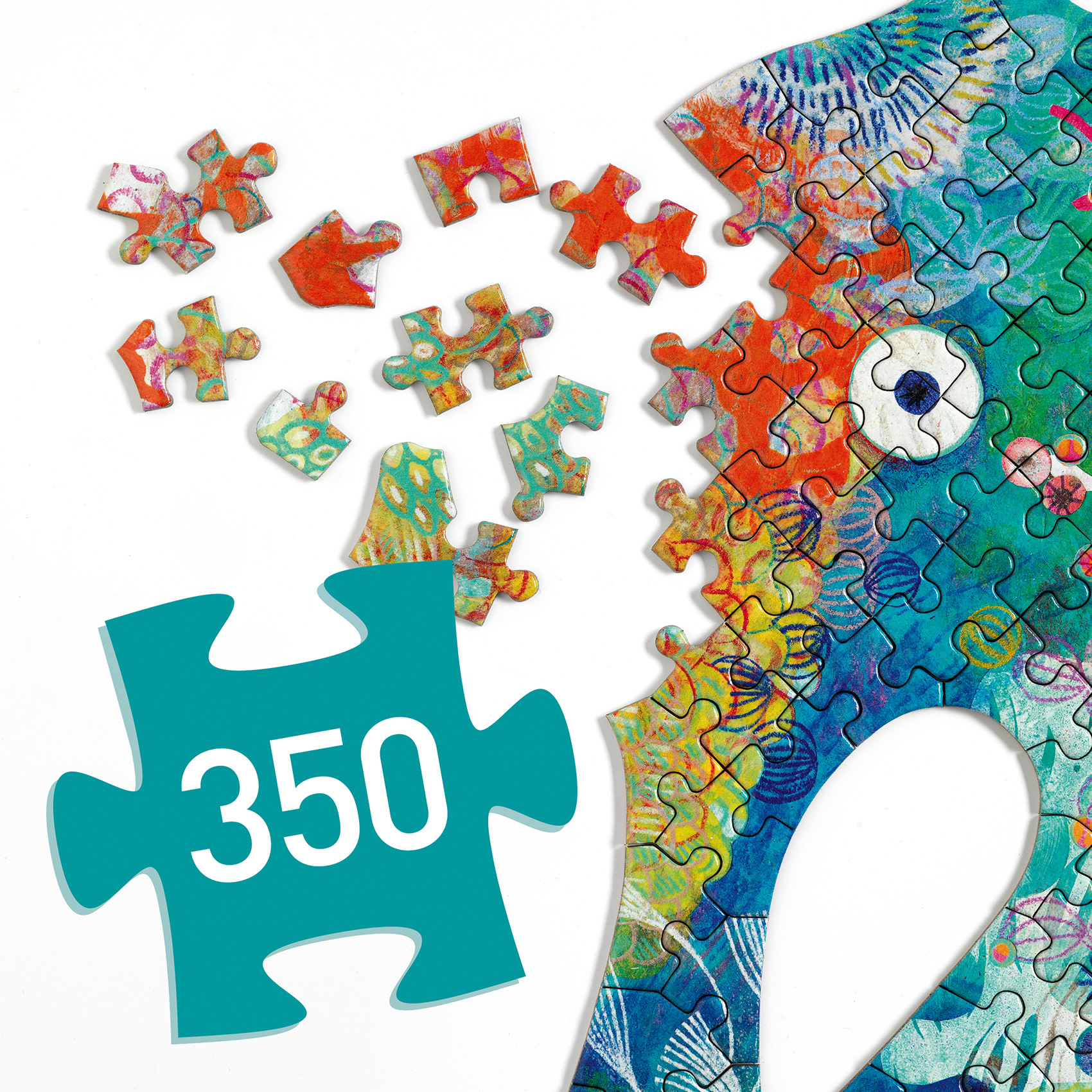 DJECO Puzz'Art Sea Horse - 350 Pcs