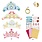 DJECO Do It Yourself - Mosaiques & Stickers Comme Une Princesse