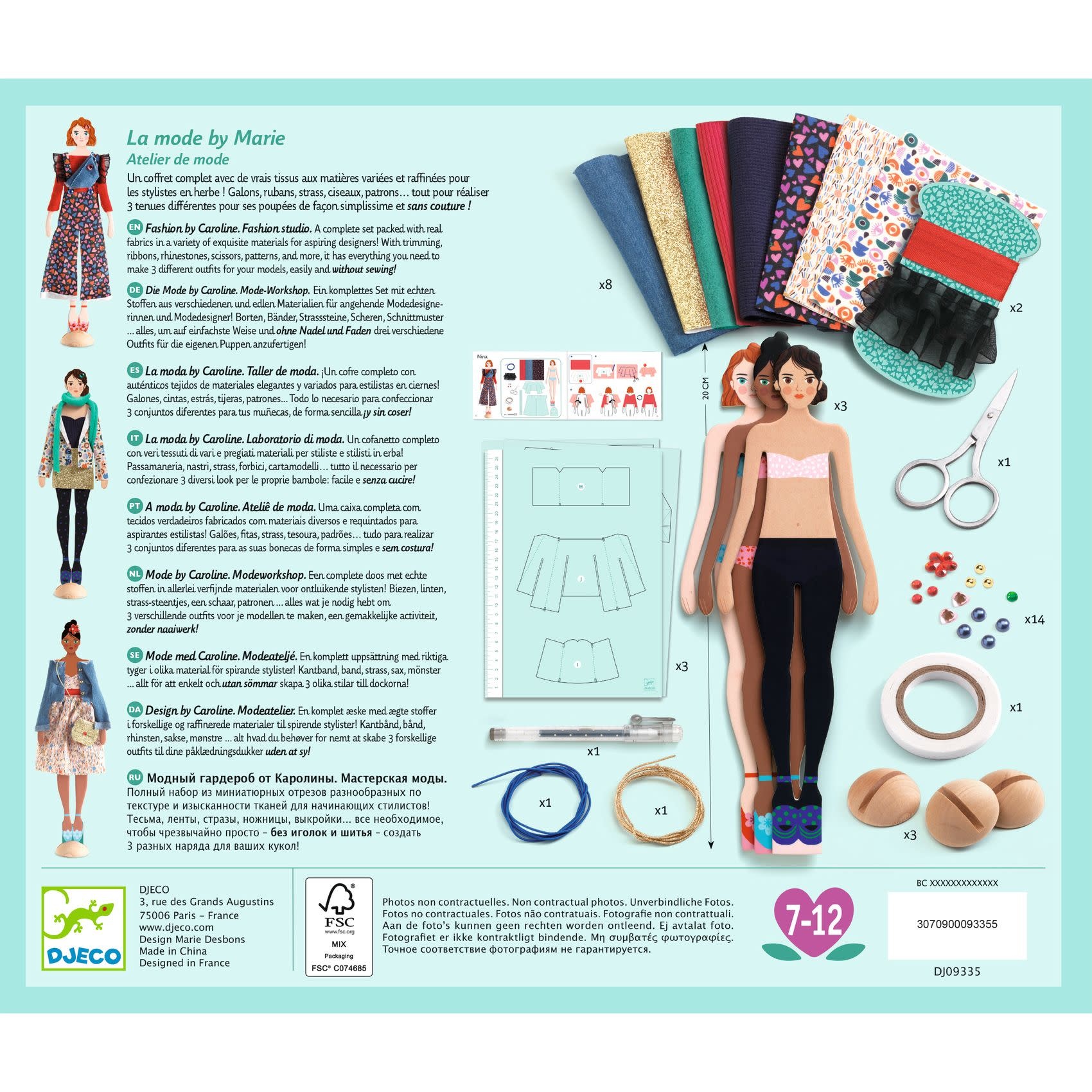 DJECO Les Plus Grands - Ateliers La Mode By Marie