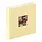 Album photos Traditionnel 100 pages avec feuillets cristal Fun Crème 30x30cm