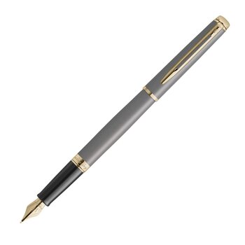 WATERMAN Stylo Plume Hemisphere Gris Pierre Plume M