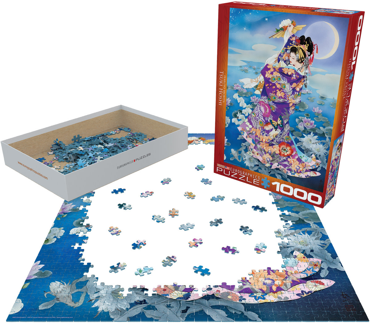 EUROGRAPHICS Puzzle 1000 Haruyo Morita - Tsuki Hoshi