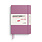 LEUCHTTURM 1917 Dusty Rose, Agenda horizontal Semainier Medium (A5) 2026/2027, 18 mois, Anglais