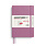 LEUCHTTURM 1917 Dusty Rose, Agenda Semainier & Carnet de notes Medium (A5) 2026/2027, 18 mois, Couverture souple, Anglais