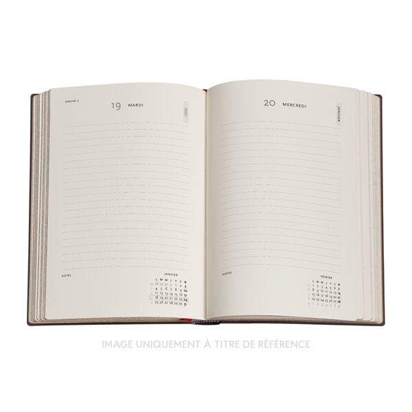 PAPERBLANKS Agenda Journalier 13 mois Couverture souple 2026-2027 Assemblée de Divinités Midi