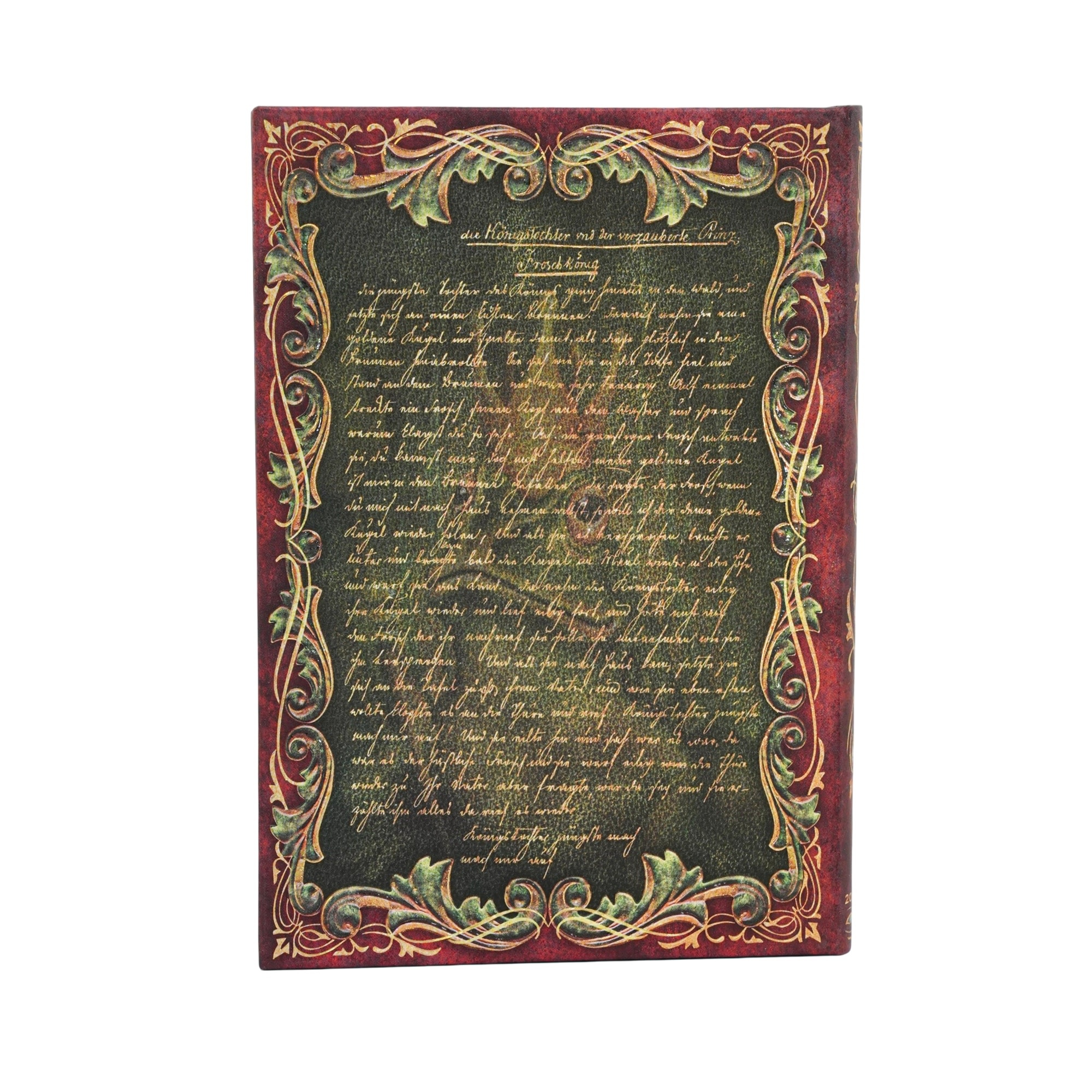 PAPERBLANKS Agenda Horizontal 13 mois Couverture rigide 2026-2027 Les Frères Grimm, Le Roi Grenouille Midi