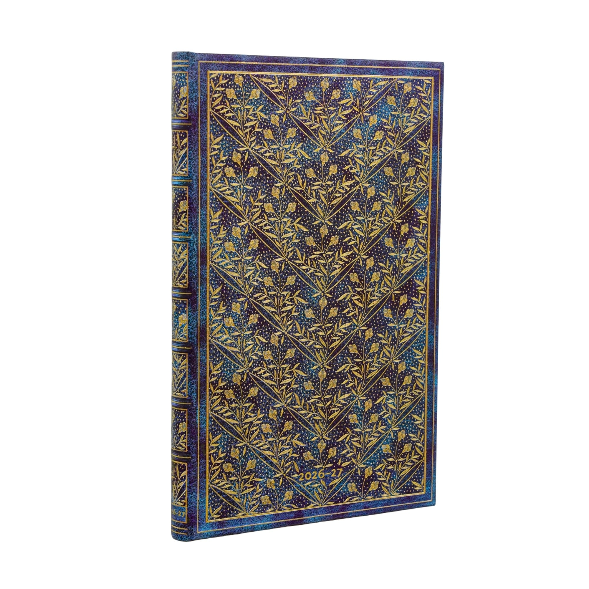 PAPERBLANKS Agenda Vertical 13 mois Couverture rigide 2026-2027 Chant des Fleurs Sauvages Maxi