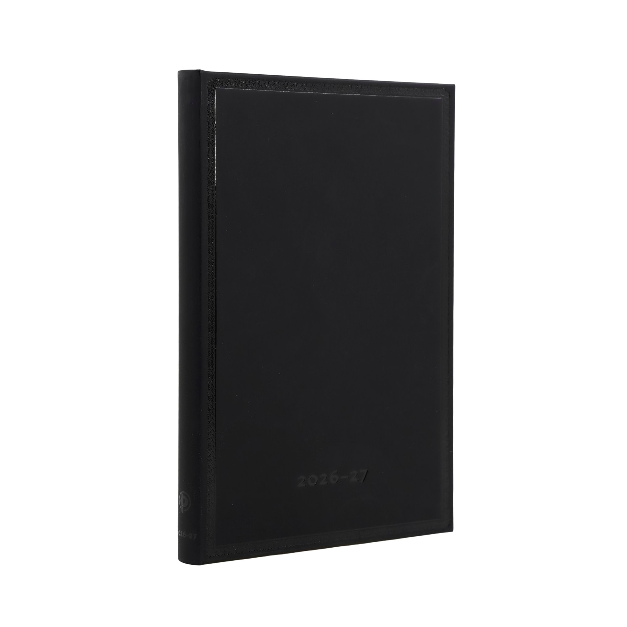 PAPERBLANKS Agenda Vertical 13 mois Couverture rigide 2026-2027 Black Edition Bold Maxi