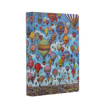 PAPERBLANKS Agenda Journalier 13 mois Couverture souple 2026-2027 Festival de Montgolfières Midi