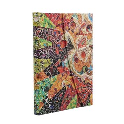 PAPERBLANKS Agenda Horizontal 13 mois Couverture rigide 2026-2027 Le Soleil de Gaudi Midi
