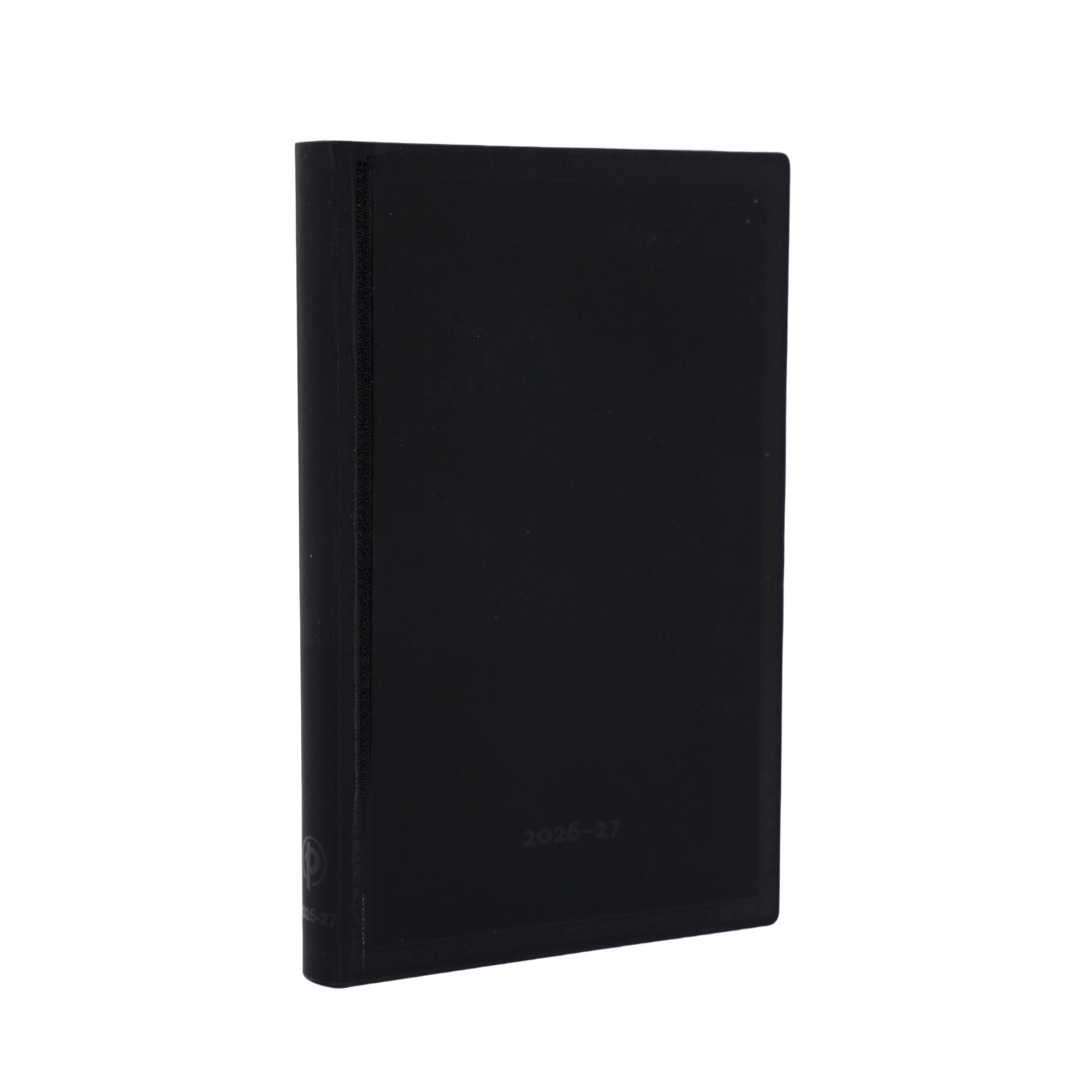 PAPERBLANKS Agenda Horizontal 13 mois Couverture souple 2026-2027 Black Edition Bold Mini