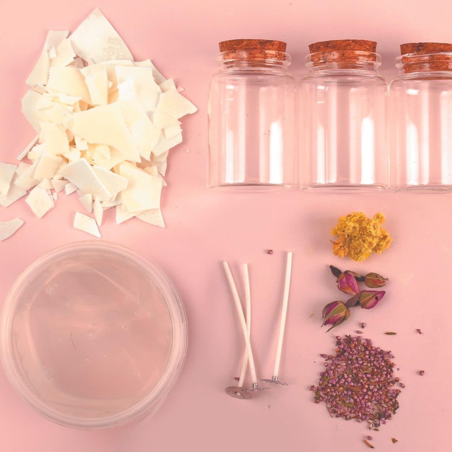 GRAINE CREATIVE Kit Diy Mes Bougies "Cristal"