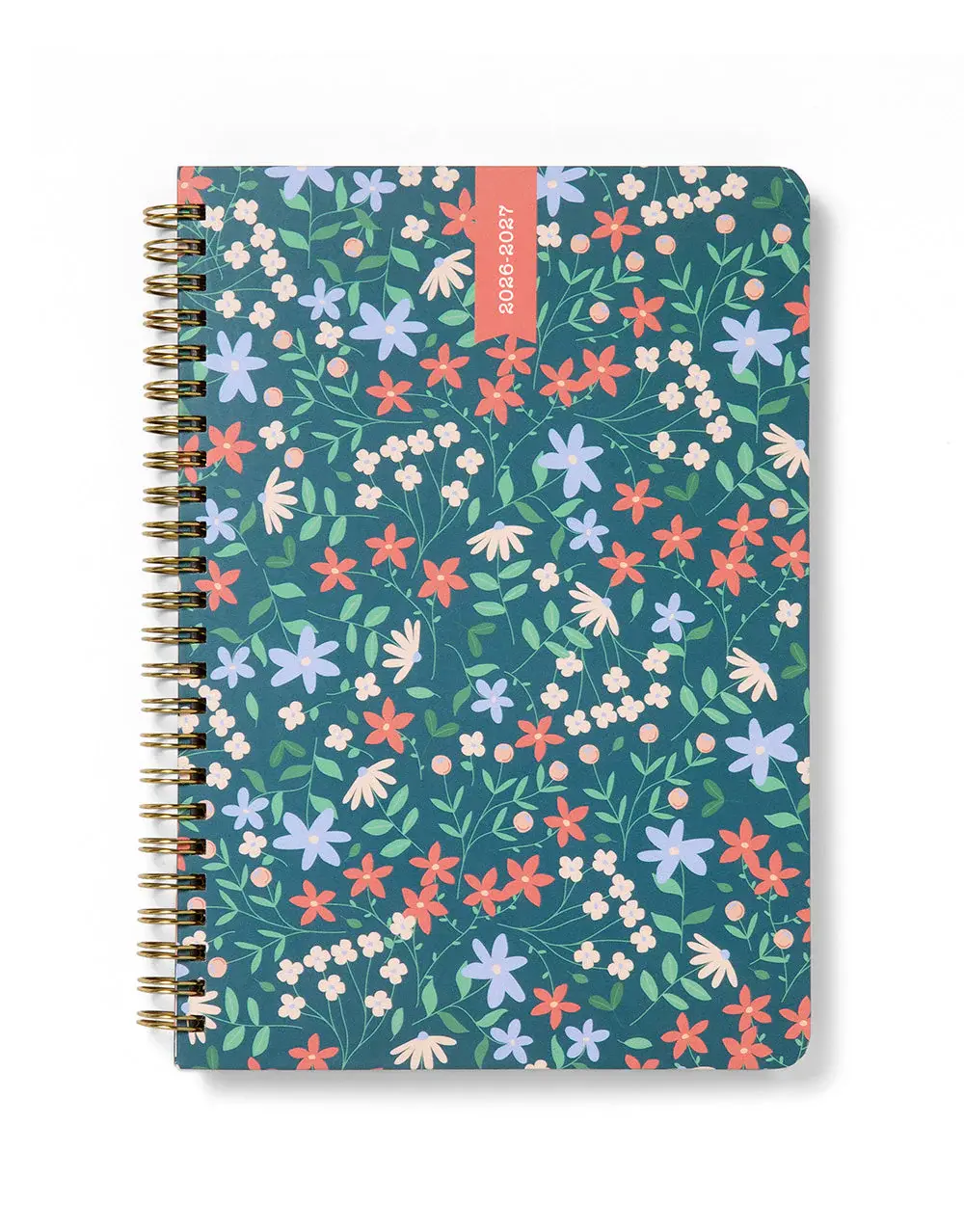 LETTS Agenda 18 Mois Spring Valley Semainier Horizontal 2026/27 Multilingue A6 Coloris Vert