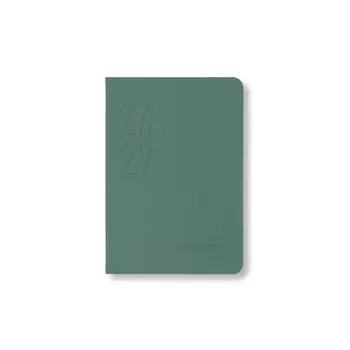 LETTS Agenda Scolaire 1 Jour Par Page Conscious Evergreen 2026/27 Multilingue A6 Coloris Pin