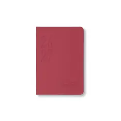 LETTS Agenda Scolaire 1 Jour Par Page Conscious Evergreen 2026/27 Multilingue A6 Coloris Berry
