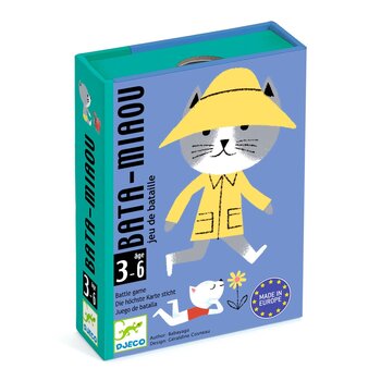 DJECO Jeux De Cartes Bata Miaou