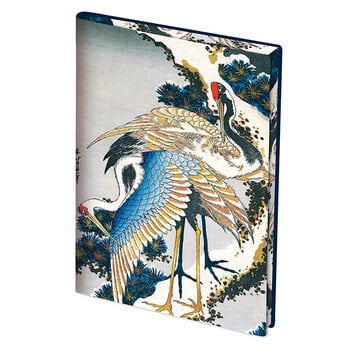 EDITIONS DU DESASTRE Le Musée - carnet souple - Hokusai - Grues 14,5x20,5cm 192 pages lignées 100g