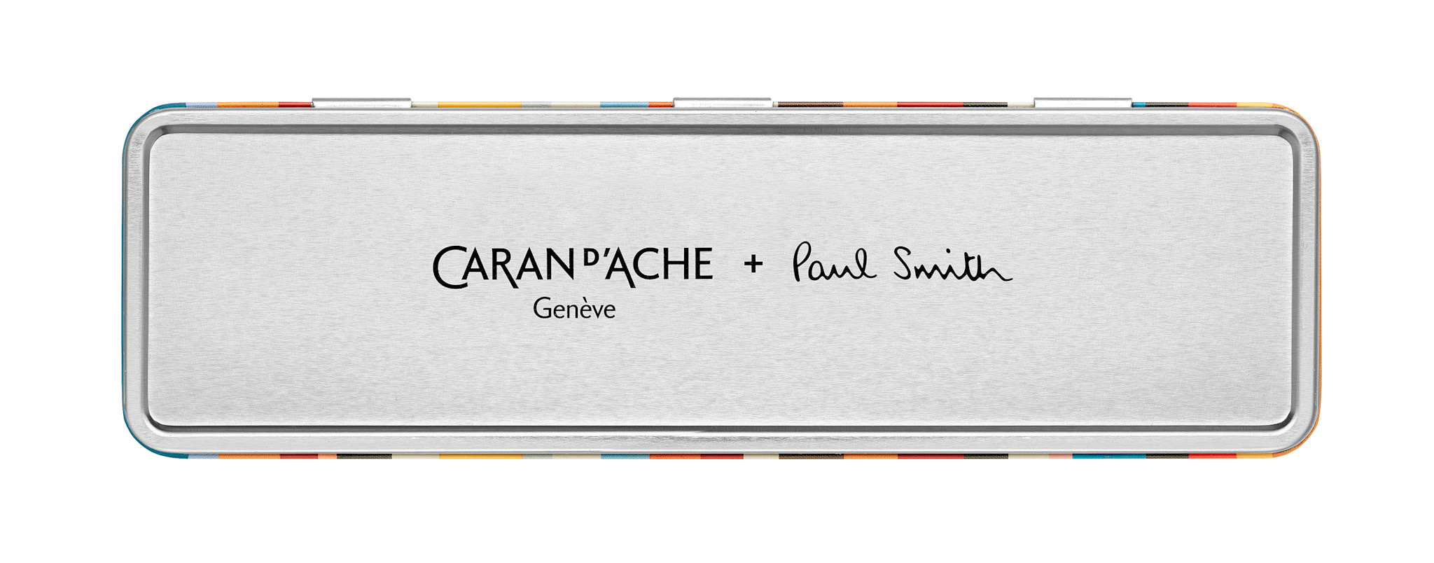 CARAN D'ACHE Stylo Bille 849™ Paul Smith Edition 5, Argent, Avec Boîte Métal