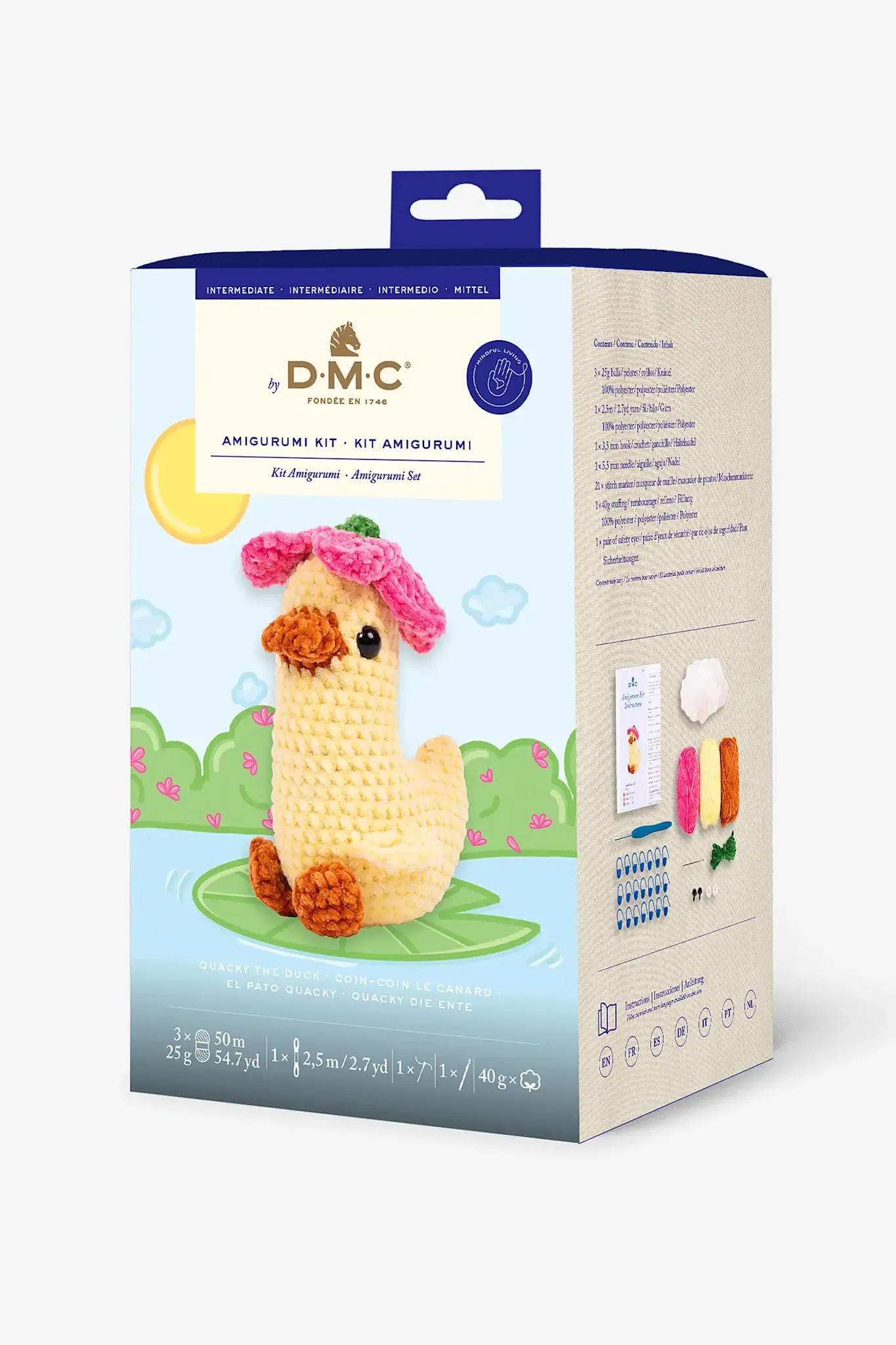 DMC Kit Amigurumi Coin-coin le Canard