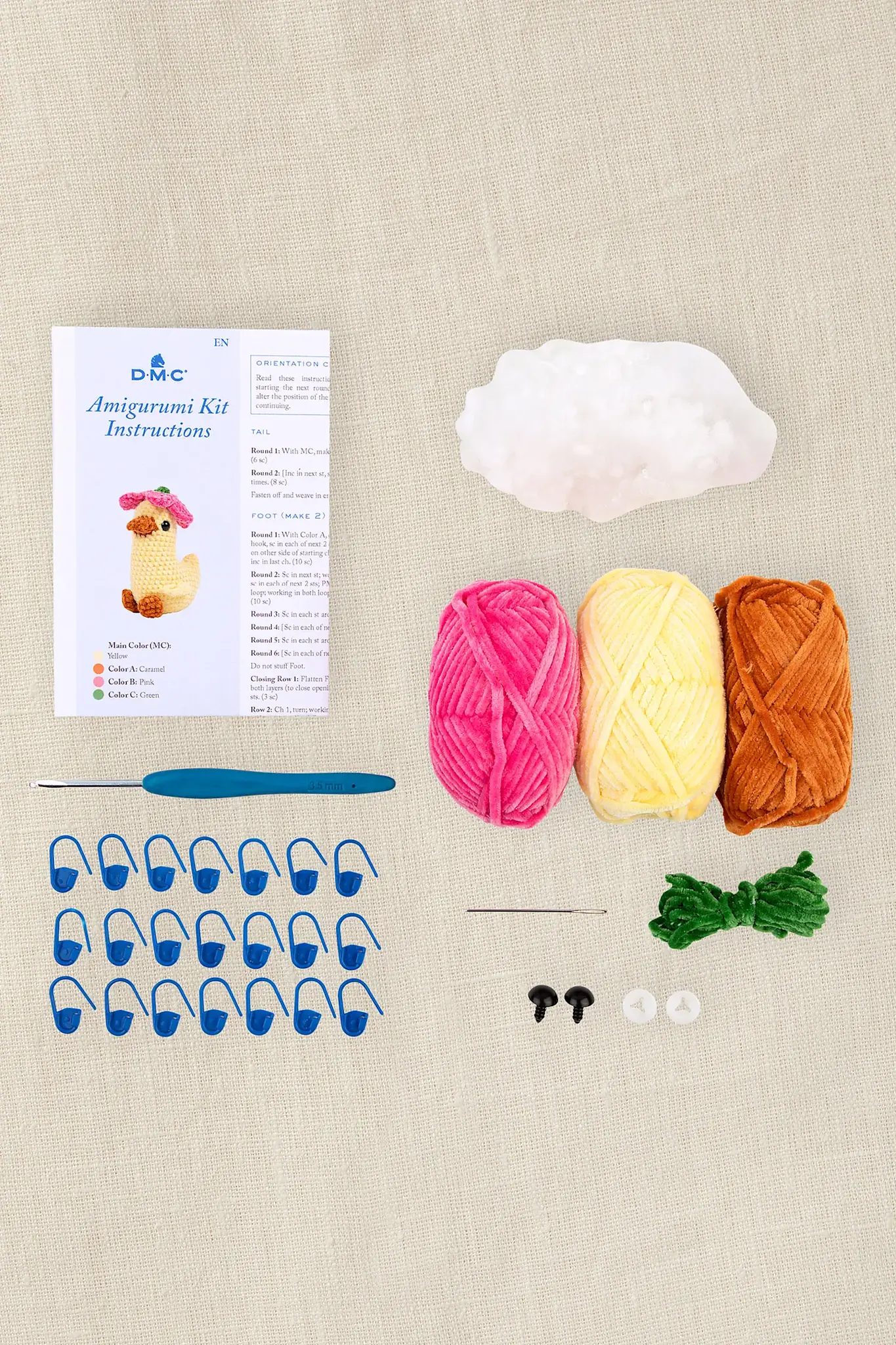 DMC Kit Amigurumi Coin-coin le Canard