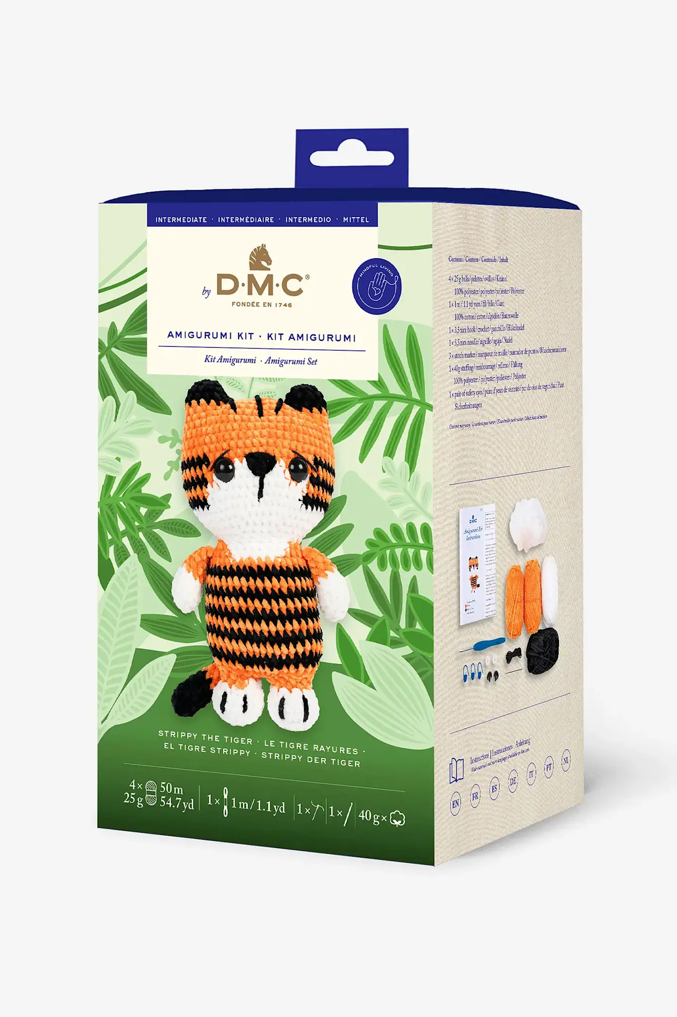 DMC Kit Amigurumi le Tigre Rayures